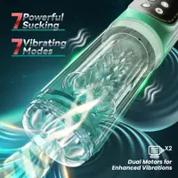 4in1 LCD Automatische Männlicher Masturbator Stoßen Rotierenden Saugen Masturbation Tasse Blowjob Penis Pumpe Tasche Pussy Sex Spielzeug für Mann 2