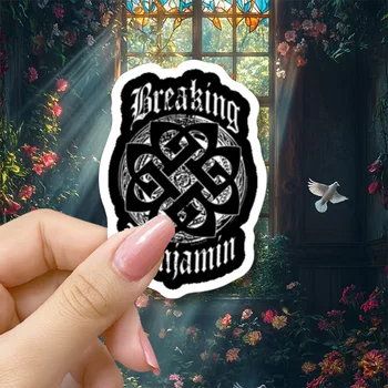 Adesivo Breaking Benjamin, adesivo resistente per decorare auto, moto, laptop e bottiglie d'acqua