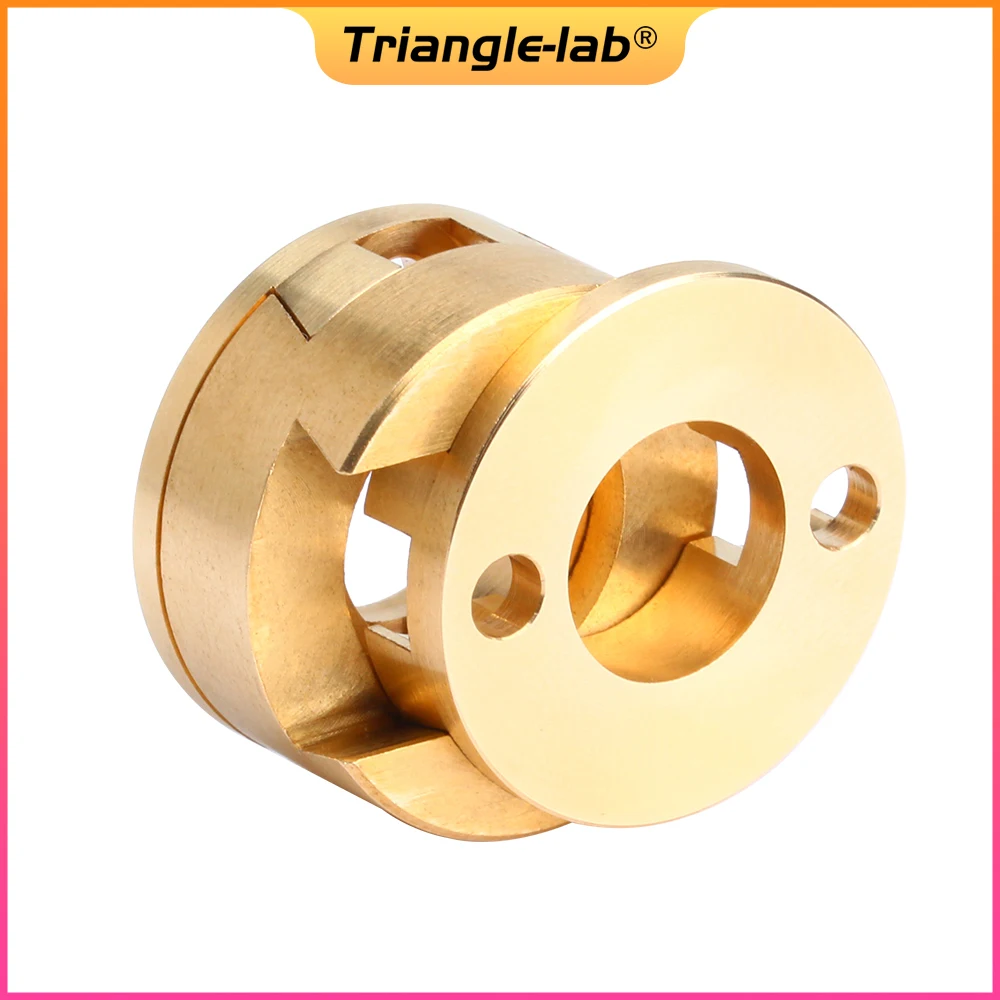 Trianglelab-oldham Acoplamento para Impressora 3d Vzbot Parafuso do Eixo z Hot Bed Peças da Impressora 3d 16 mm r - Imagem 3