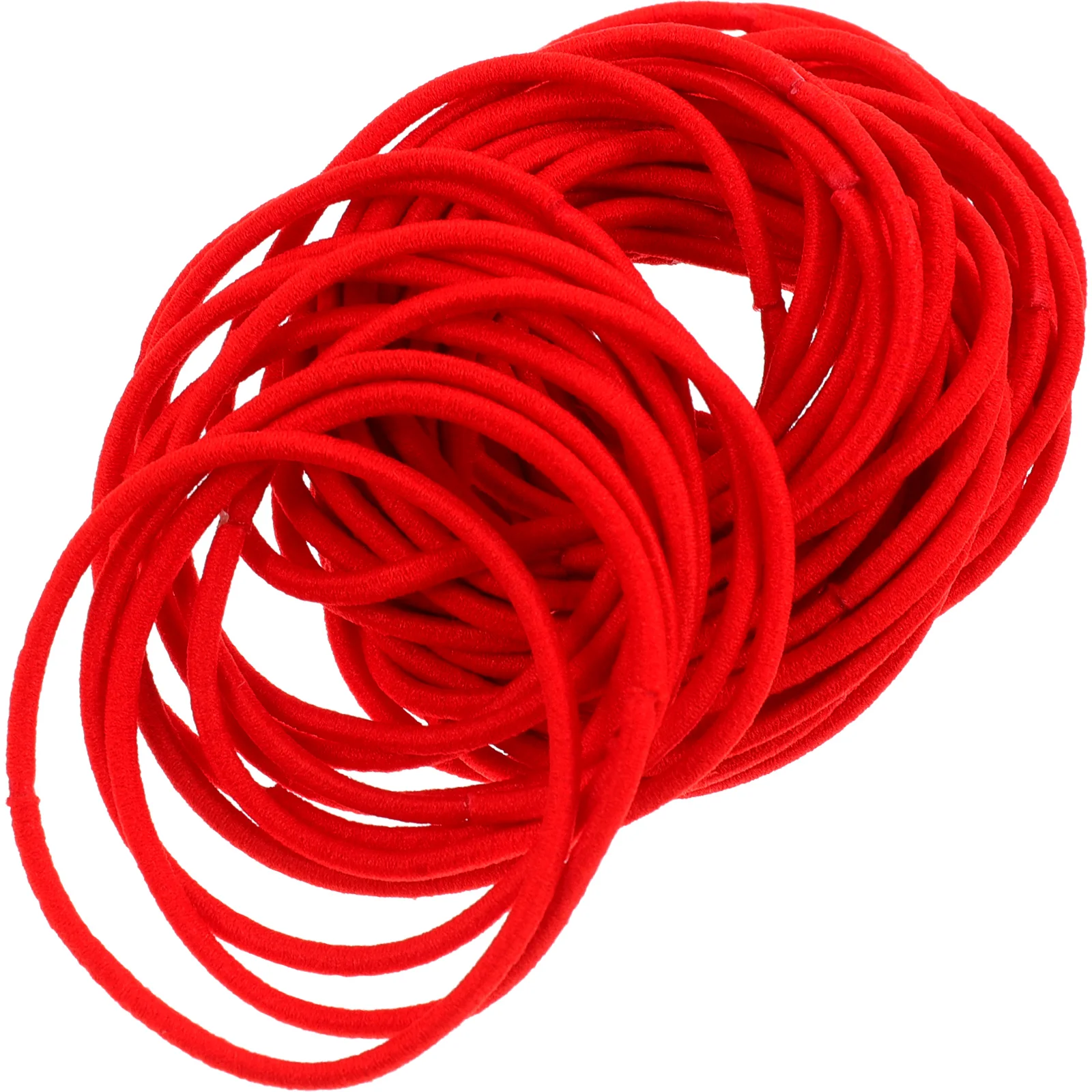 

100 Pcs Thin Hair Band Rubber Bands Small Elastics Ties Ring Accessories for Nylon Colored Stretchy Baby