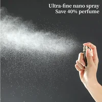 Atomiseur de parfum 10/5ML, récipient liquide Portable pour cosmétiques de voyage, Mini vaporisateur en aluminium, bouteille vide rechargeable 2
