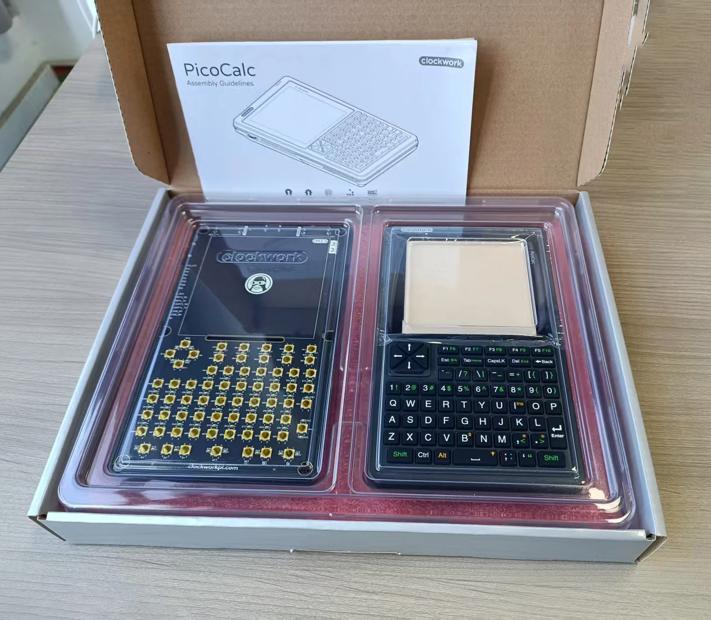 在庫あり！ 時計じかけ PicoCalc キット Pico-H 264KB ClockworkPi V2