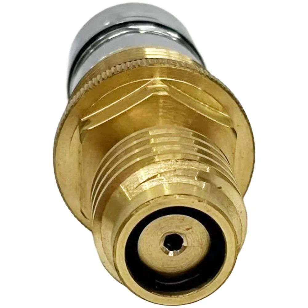 ตลับวาล์วควบคุมอุณหภูมิน้ำในห้องน้ำ GR-47450000 ขนาด 1/2 นิ้ว ทำจากทองเหลือง พร้อมวาล์วควบคุมอุณหภูมิแบบเทอร์โมสแตติก 1