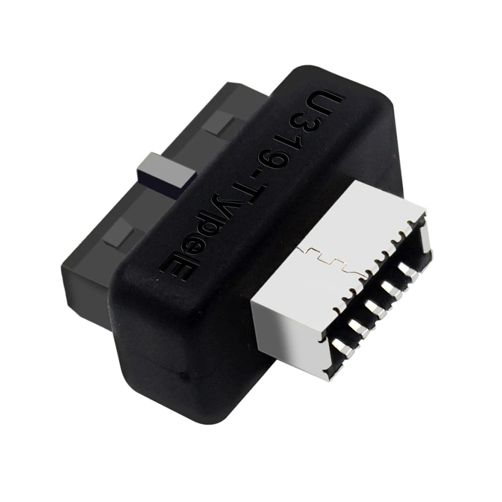 Zerone Cavo USB 3.0 Da 19 Pin Femmina A Doppia USB A Femmina, 0,5 Metri Con Viti Di Fissaggio Per Scheda Madre