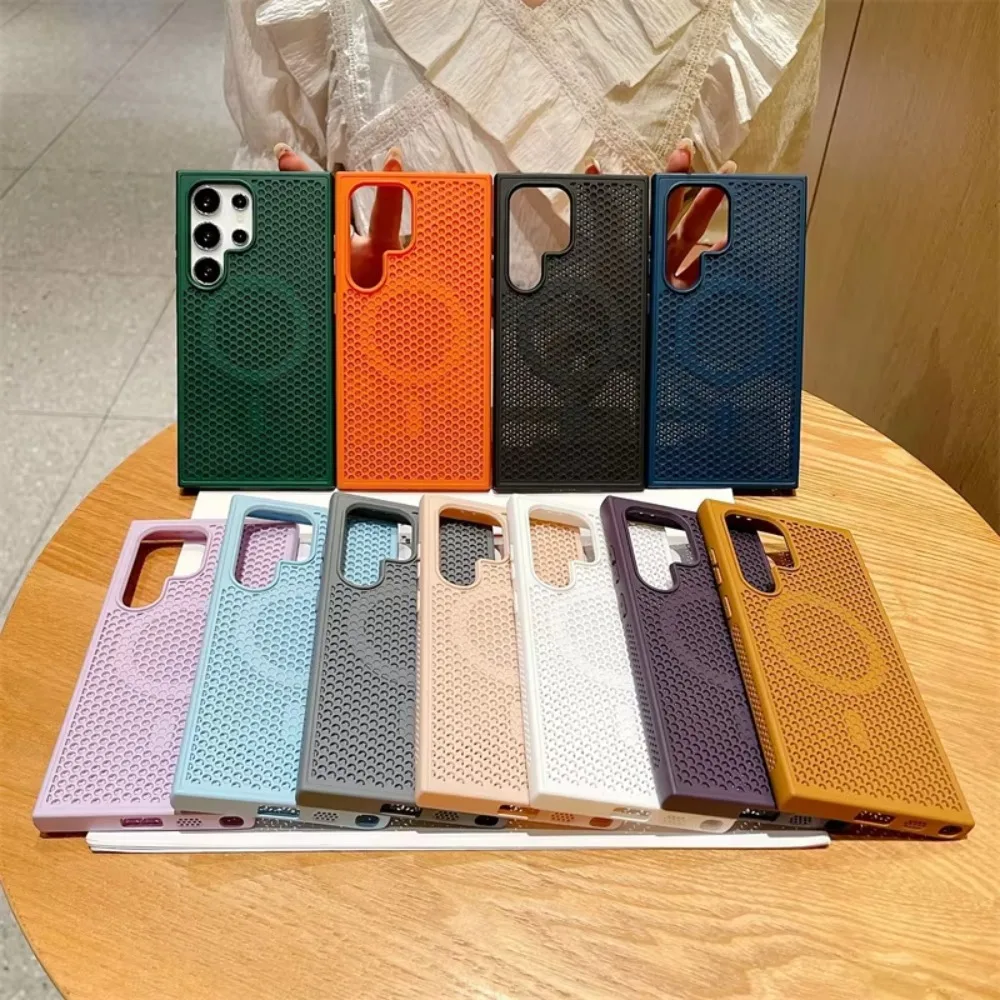 Honeycomb Magnetic Shockproof Breathable Protector Case with Heat Dissipation Design