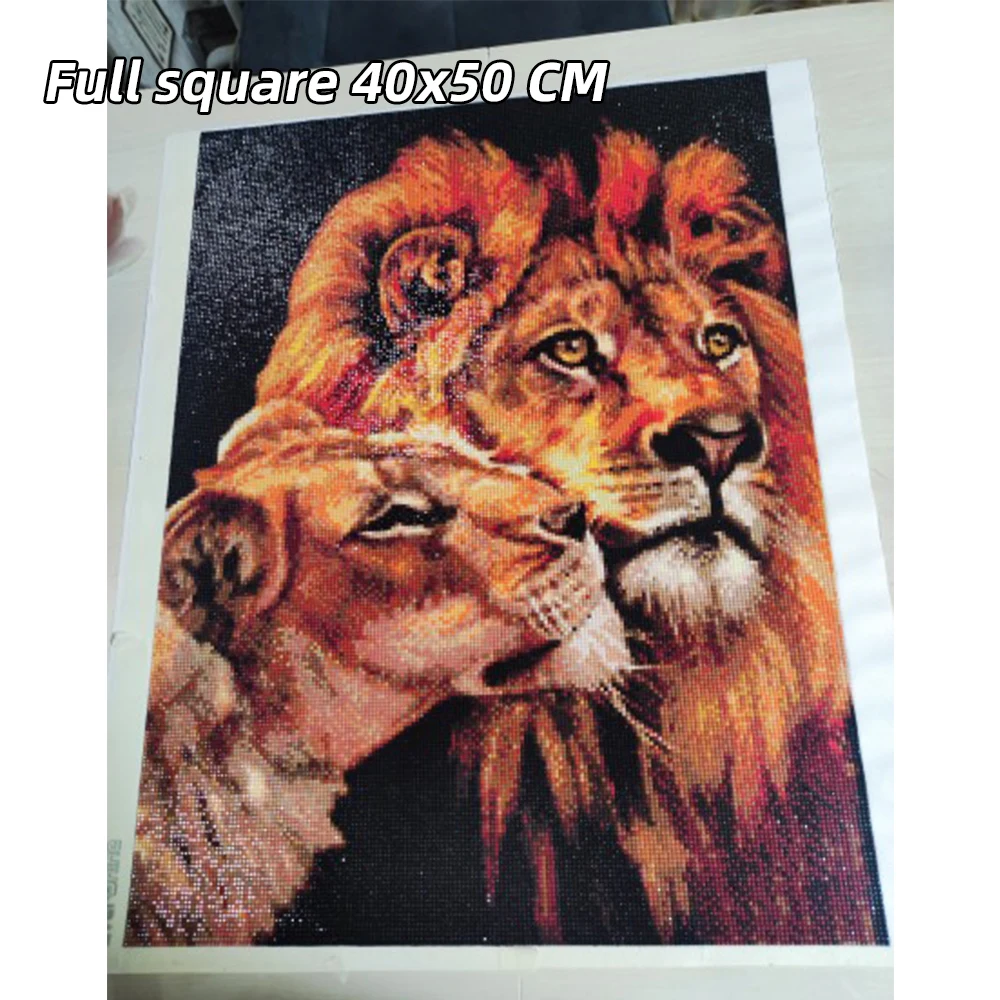 EverShine Diamond Painting Lion Cross Stitch Kits Mosaic Rhinestone Pictures Diamond Embroidery Animal Art Home Decor diamond painting,diamond painting accessories,diamond painting accessory box