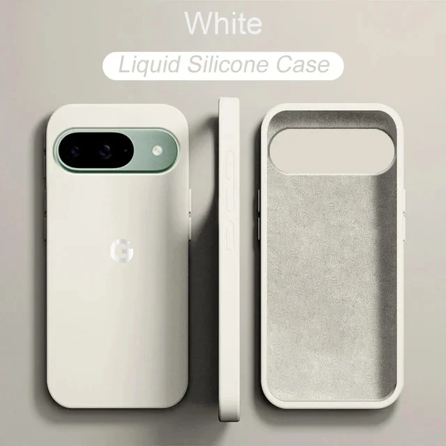 Luxury Premium Original Liquid Silicone Shockproof Slim Phone Case Cover