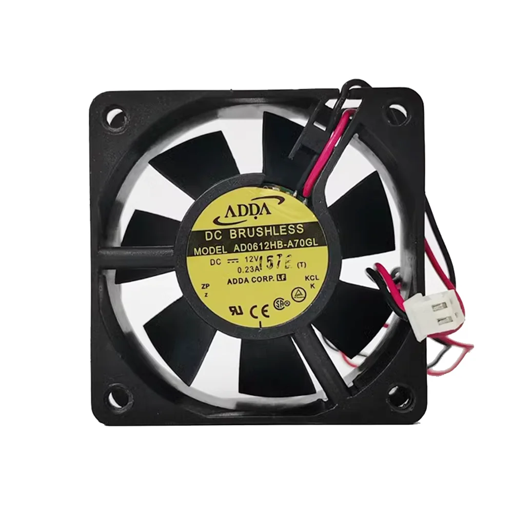 Для ADDA AD0612HB-A70GL 60 мм 6025 6 см 60*60*25 мм двойной шарикоподшипник охлаждающий вентилятор 12 В А 2 линии