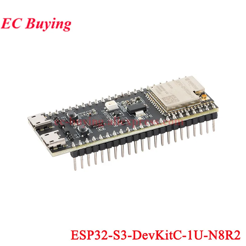 ตัวเลือกสินค้า บอร์ดพัฒนา ESP32-S3 โมดูล Wi-Fi 2.4G และ Bluetooth เสริม Type-C