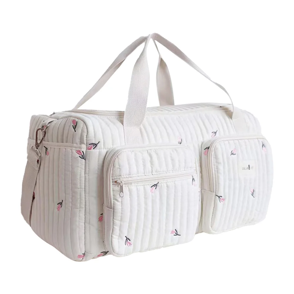 %E3%80%90Flash%20sale%E3%80%91%20Quilted%20Baby%20Diaper%20Bag%20Large%20Duffle%20Bag%20Weekender%20Bag%20for%20Hospital%20and%20Weekender%20Travel%20-%20Image%202
