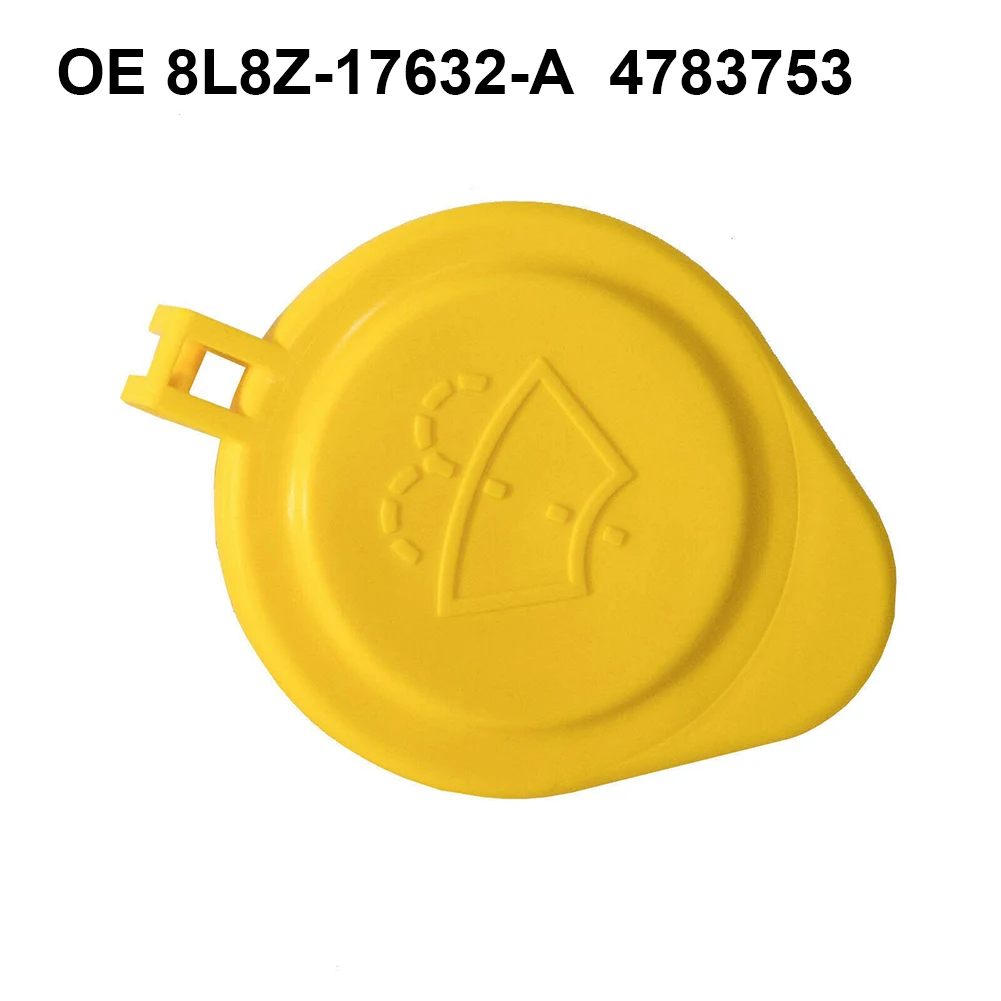 Washer Reservoir Cap for Ford Focus Escape 2008-2011 2013 8L8Z-17632-A Front Windshield Cleaning Water Spray Bottle Cover car washer bottle cap