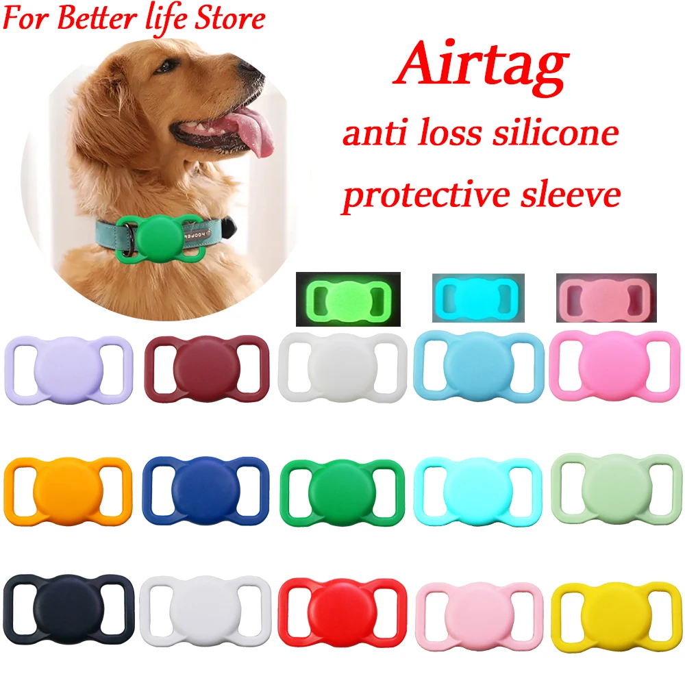 For Apple Airtags Case Leather Keychain Protective For Airtag Tracker Locator Device Anti-lost For airtag air tag Case llavero pet stainless steel protective case gps finder dog cat collar loop for apple airtags for apple locator tracker anti lost device