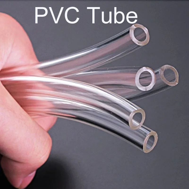 Water Pipe 1/3/5M PVC Transparent Water Pipe Pipes Tube Hoses Aquarium Tubing Water Pump Hosing Garden Hose 3 4 5 6 7 8 9 10 12 14 mm