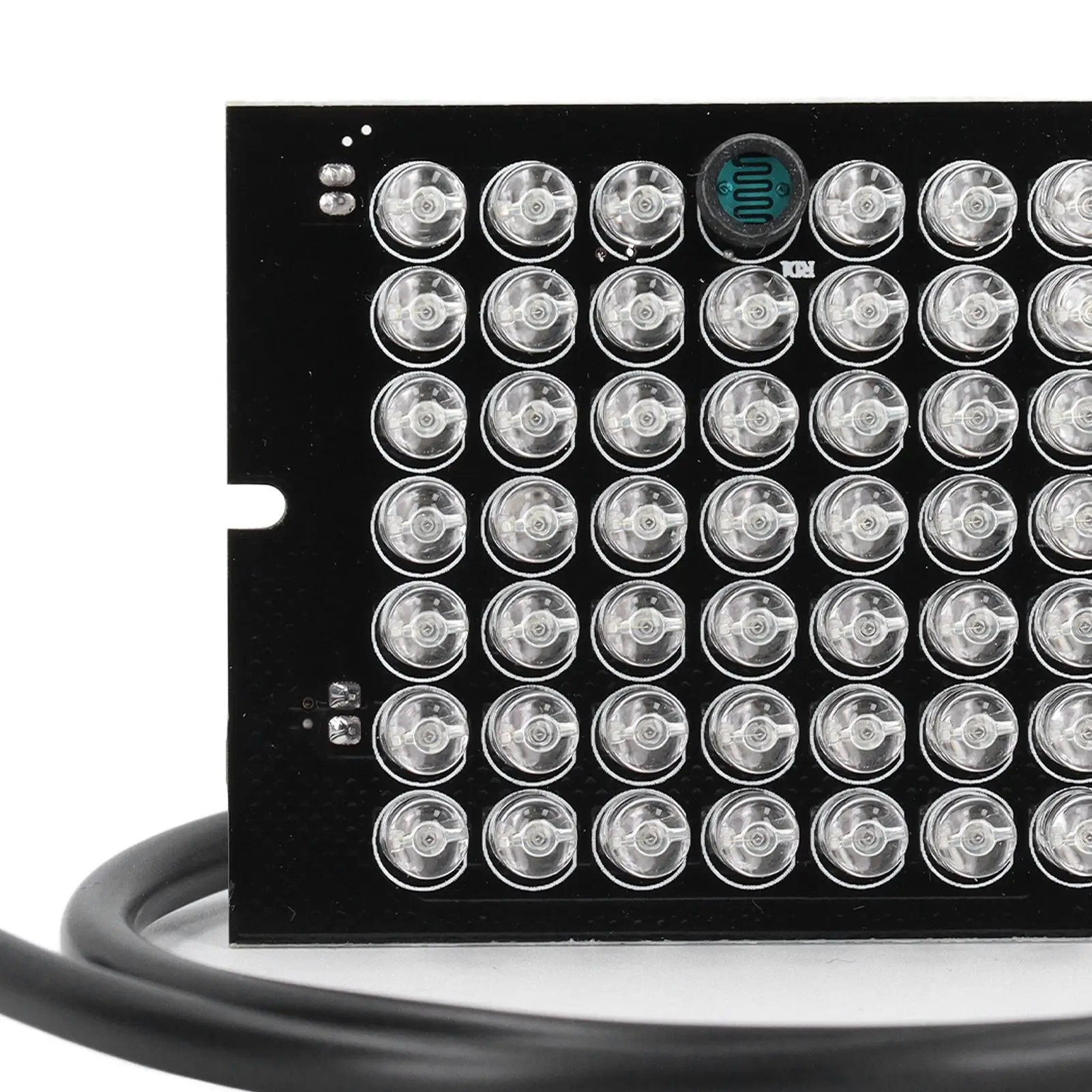 940nm Camera Light Board 48 Black Discrete LEDs DC12V Night Vision Function Infrared Camera Auxiliary Lamp for Home Indoor Use