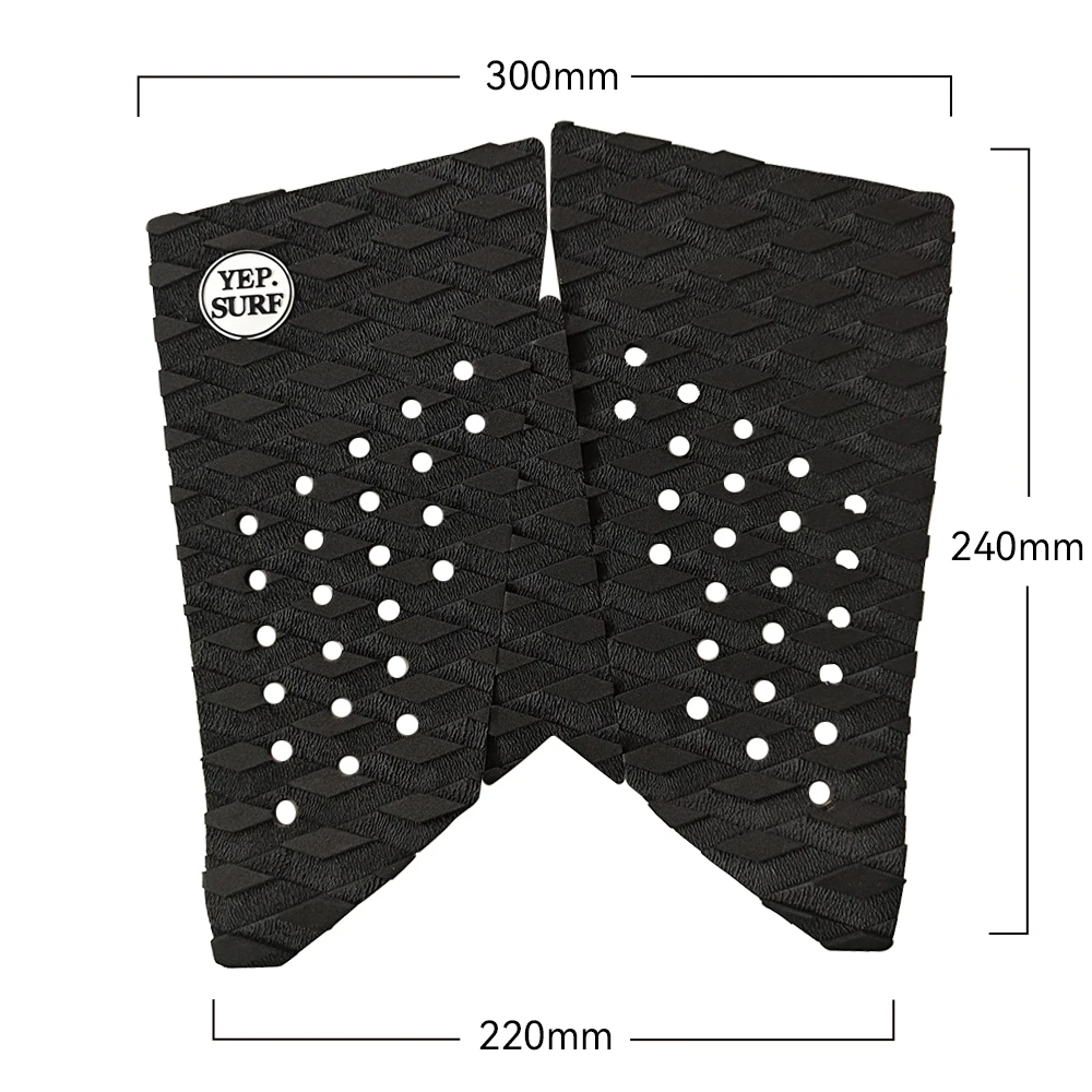 EVA Traction Boards Pads Sup Surfboard Traction Pads Anti Slip Grip Surf Board Deck Cover 3M Glue Sup Tail