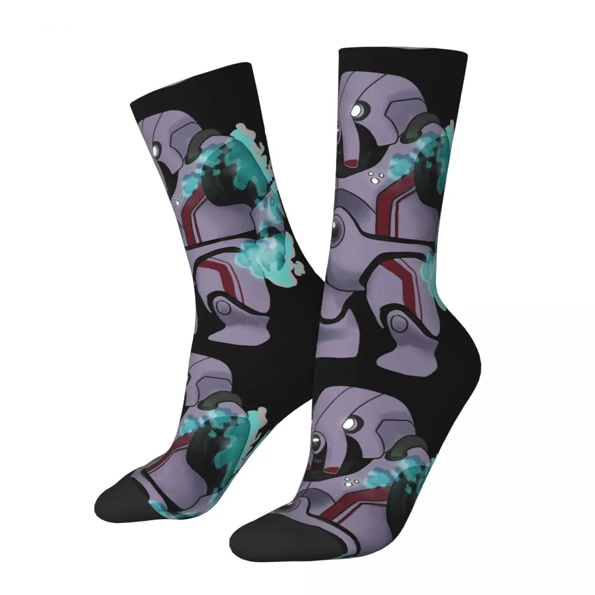 Chaussette De Dieu Biotique Pour Hommes, Compression Elin Drôle, Hip Hop, Harajuku, Effet Massique, Tir Gastronomie, Jeu, Sans Couture, Chaussette D'É