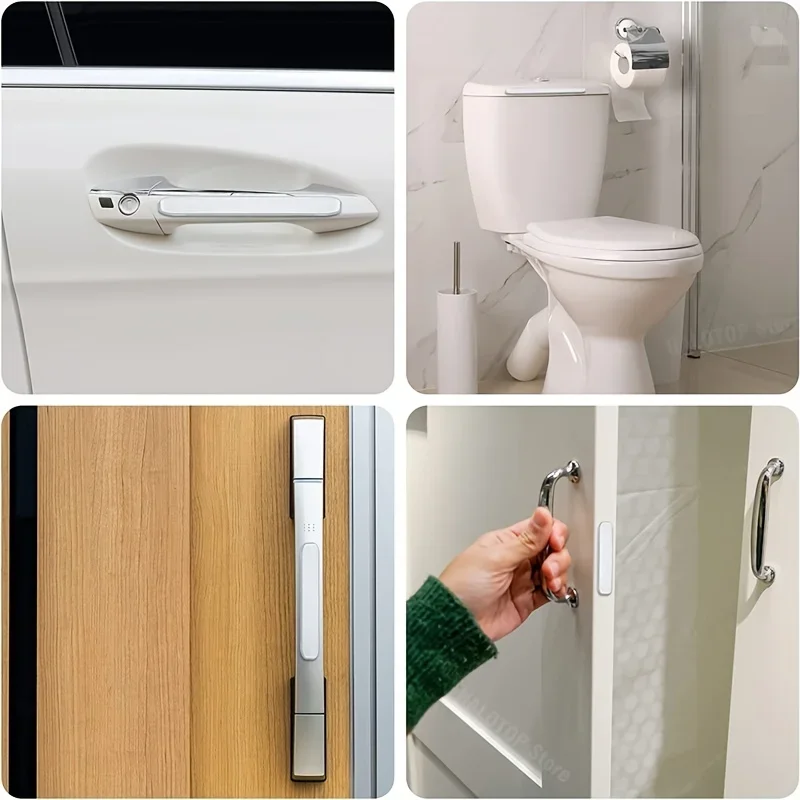 Self Adhesive Silicone Clear Bumpers Wall Protector Furniture Refrigerator Door Cabinet Glass Mute Buffer Anti-crash Pad
