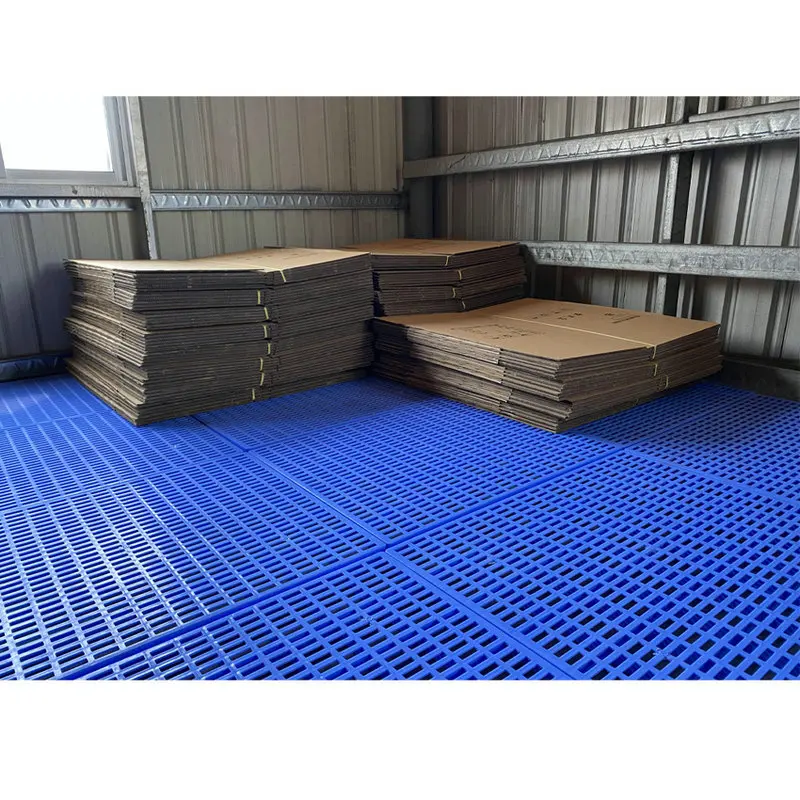 Assembled Heavy Load HDPE Plastic Floor Pallet Grid Board Sheet Moisture-proof Ground Slat Cushion for Warehouse Supemarket