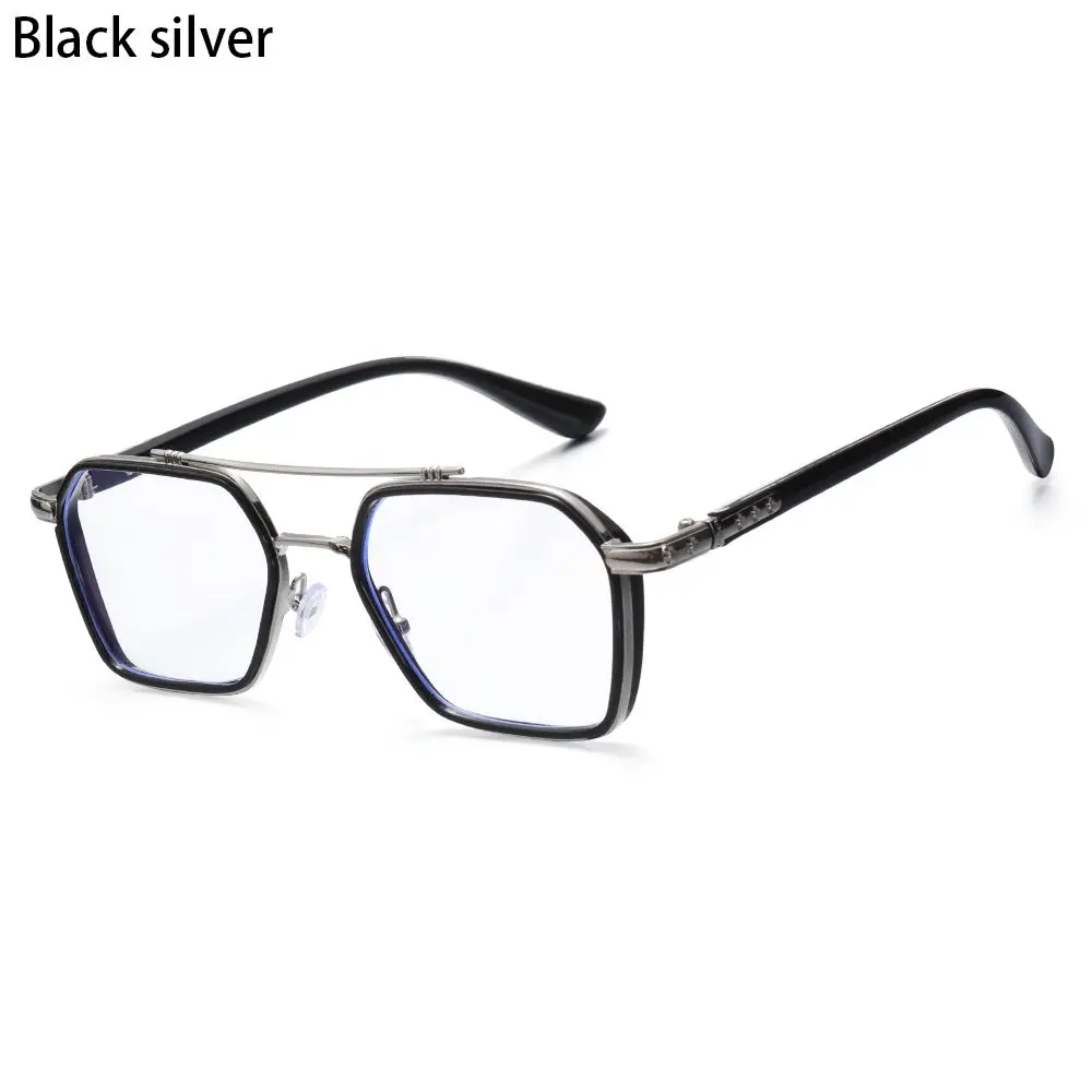 Enhanced Comfort Polygon Eyewear with UV and Blue Light Protection
