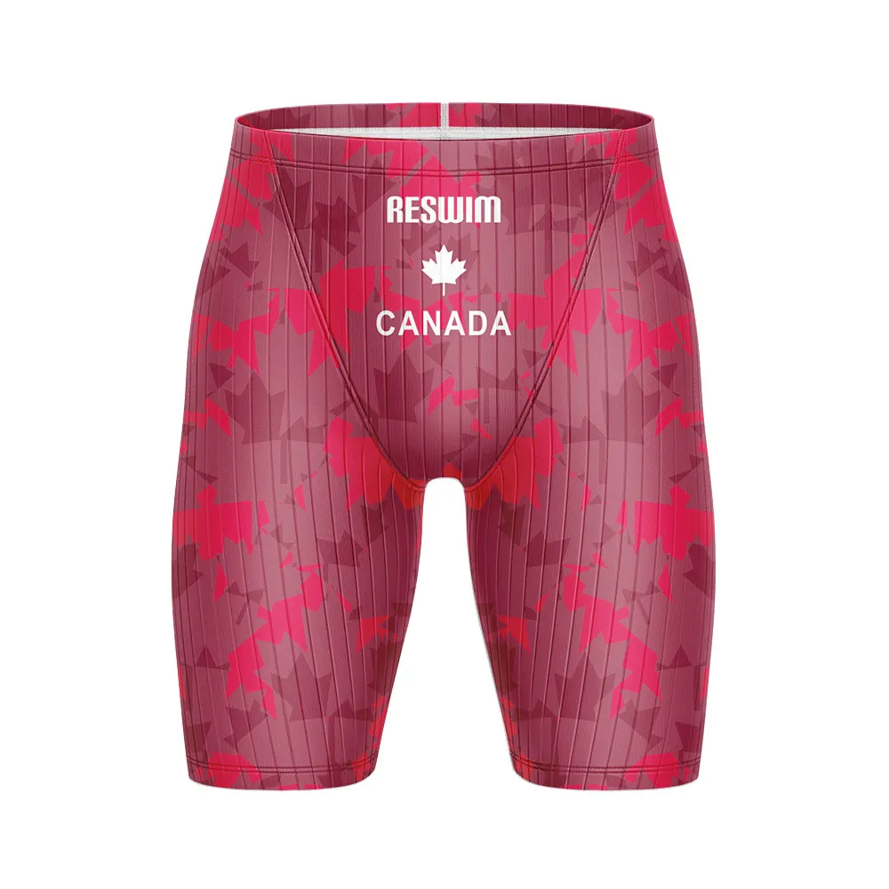 Men's Jammer Athletic Training Swimsuit Short Swimming Trunks Bathing Suit Beach Tights Shorts Quick Dry Lycra Surfing Pants