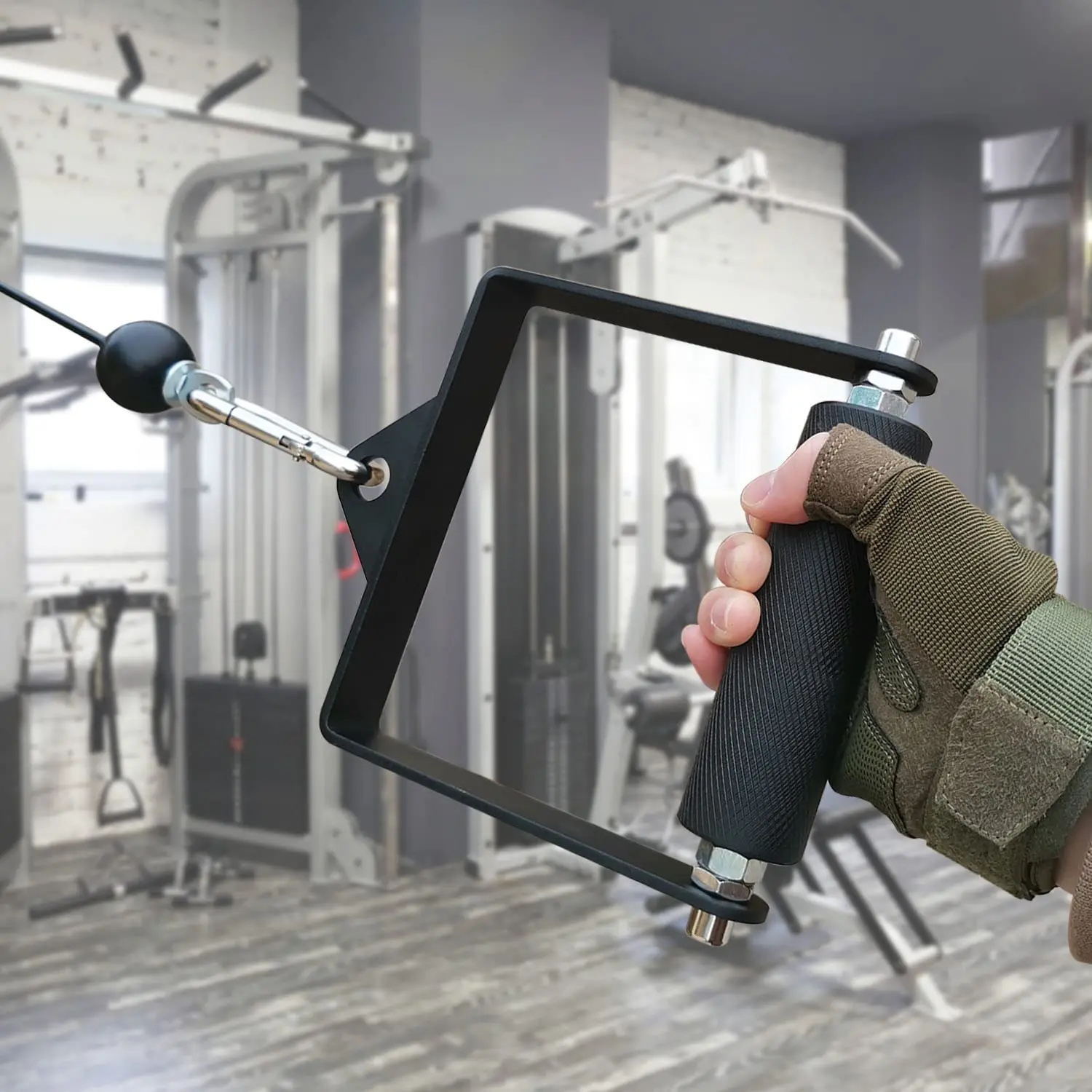 SevnElk LAT Pull Down Rowing Handle Attachment,Multifunctionele Fitness Gripper Druk omlaag voor kabel Machine Gewichtheffen, Tricep Back Spcles Training, Thuis & Gym Workout Apparatuur