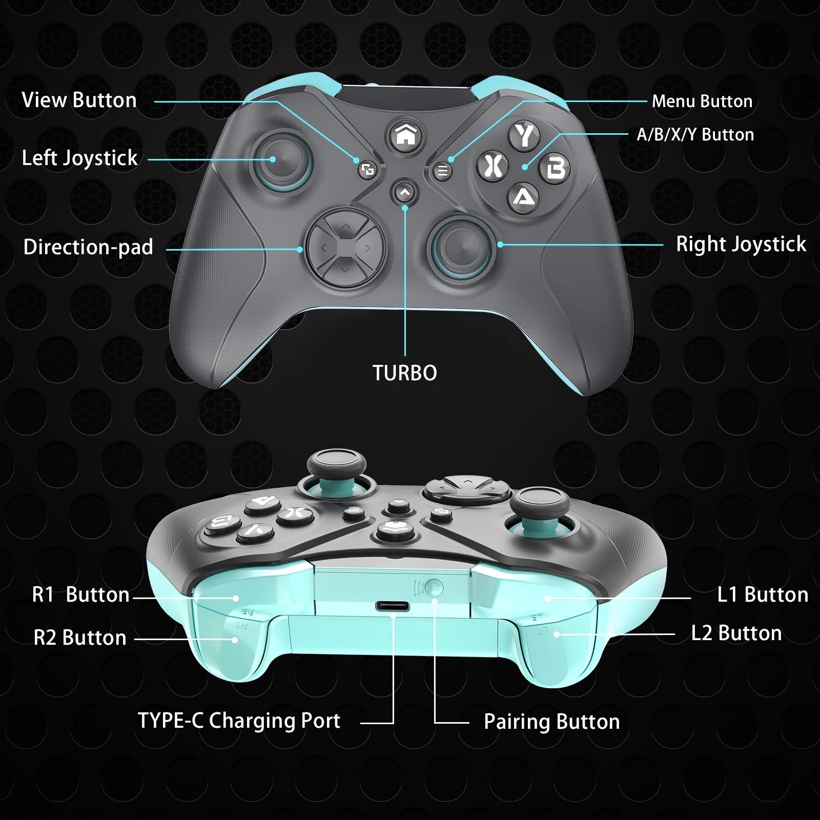 Xbox One Ʈѷ  е, Xbox One, X, S, PC ȣȯ е,  , 6  ̽ƽ, 
