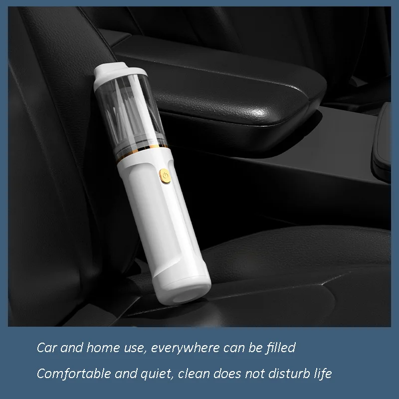 1Pc Portable Car Vacuum Cleaner Cordless Handheld Vacuum Cleaner Car Home Dual-purpose Wireless Dust Catcher 20000PA Suction