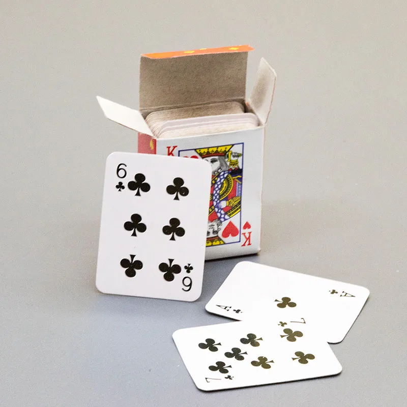 5Box Poker Playing Cards Mini Party Games Kids Adult Novelty Gifts Funny Gadgets Juegos De Mesa Familiares Divertidos 6
