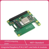 For 5 AI Kit M.2 HAT+ Al Acceleration Module 13 TOPS PCle Gen3 Ai Kit for Linux-AB01 2