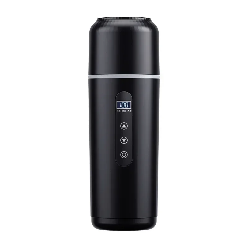내구성 있는 차량용 보일링컵 12v24v 겸용 USB 보온 일체형 트럭용 가열 보일링컵