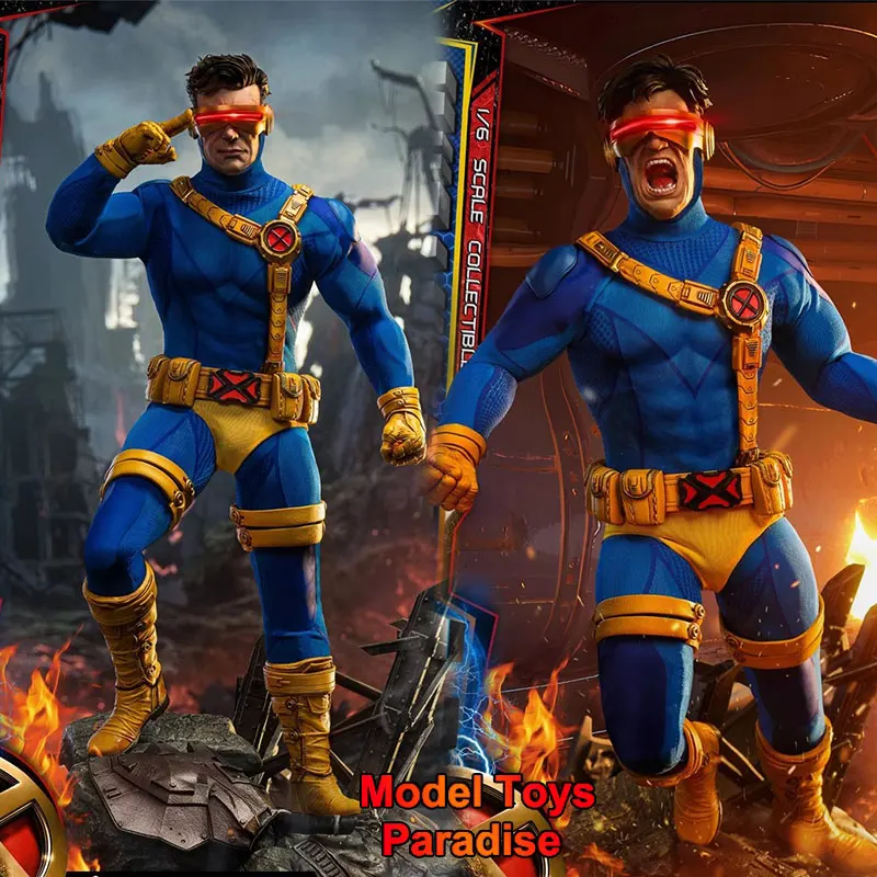 Figura De Acción Marvel Comics Eaa-067 X-men Cyclops Egg Att | Envío Gratis