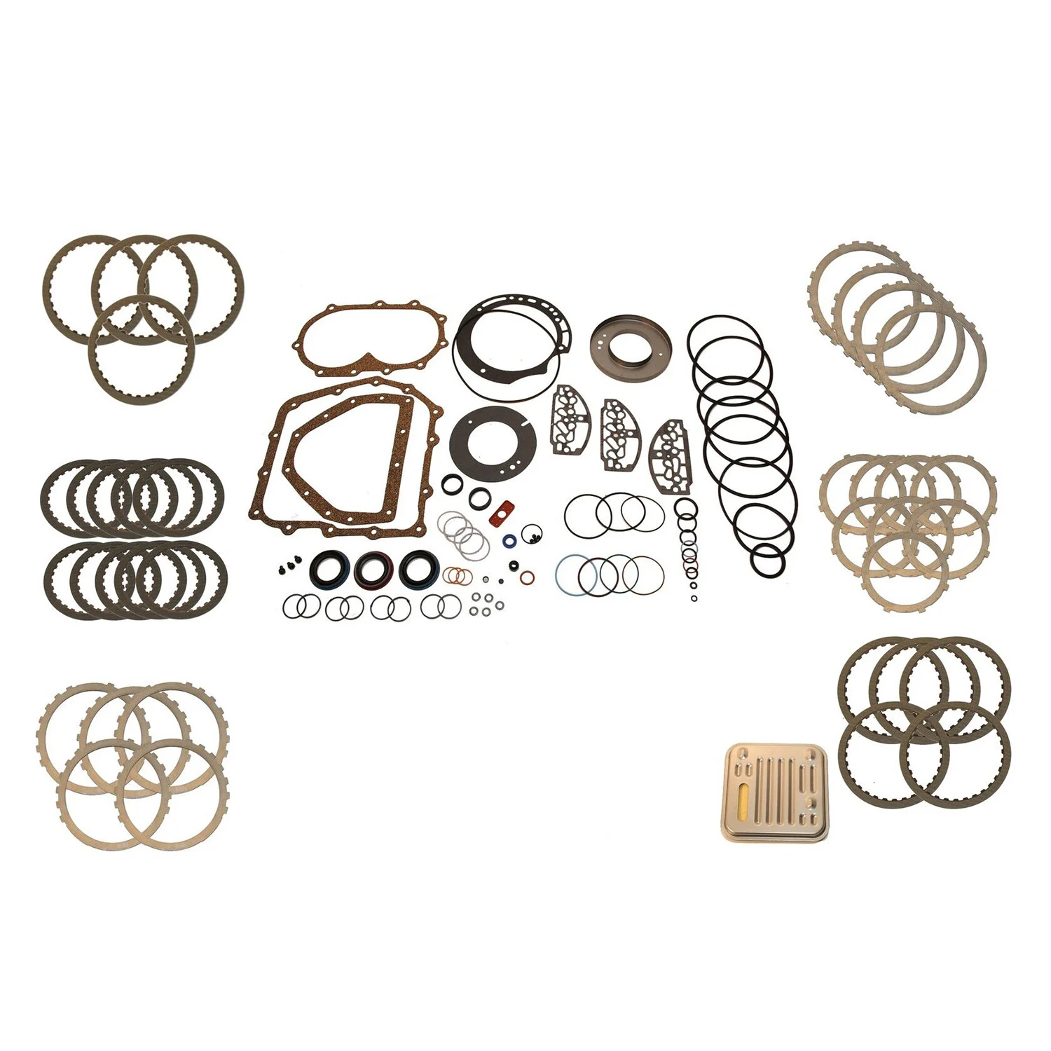 

A604 40TE 41TE F4AC1 Transmission Master Overhaul Rebuild Kit for 90-Up Cirrus Sebring Voyager Avenger Stratus Journey Auto Part