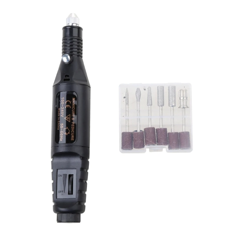 Mini Ponceuse électrique Stylo USB Rechargeable - 3 Vitesses, 8 Têtes, Papiers Abrasifs, Idéale Bricolage Précis