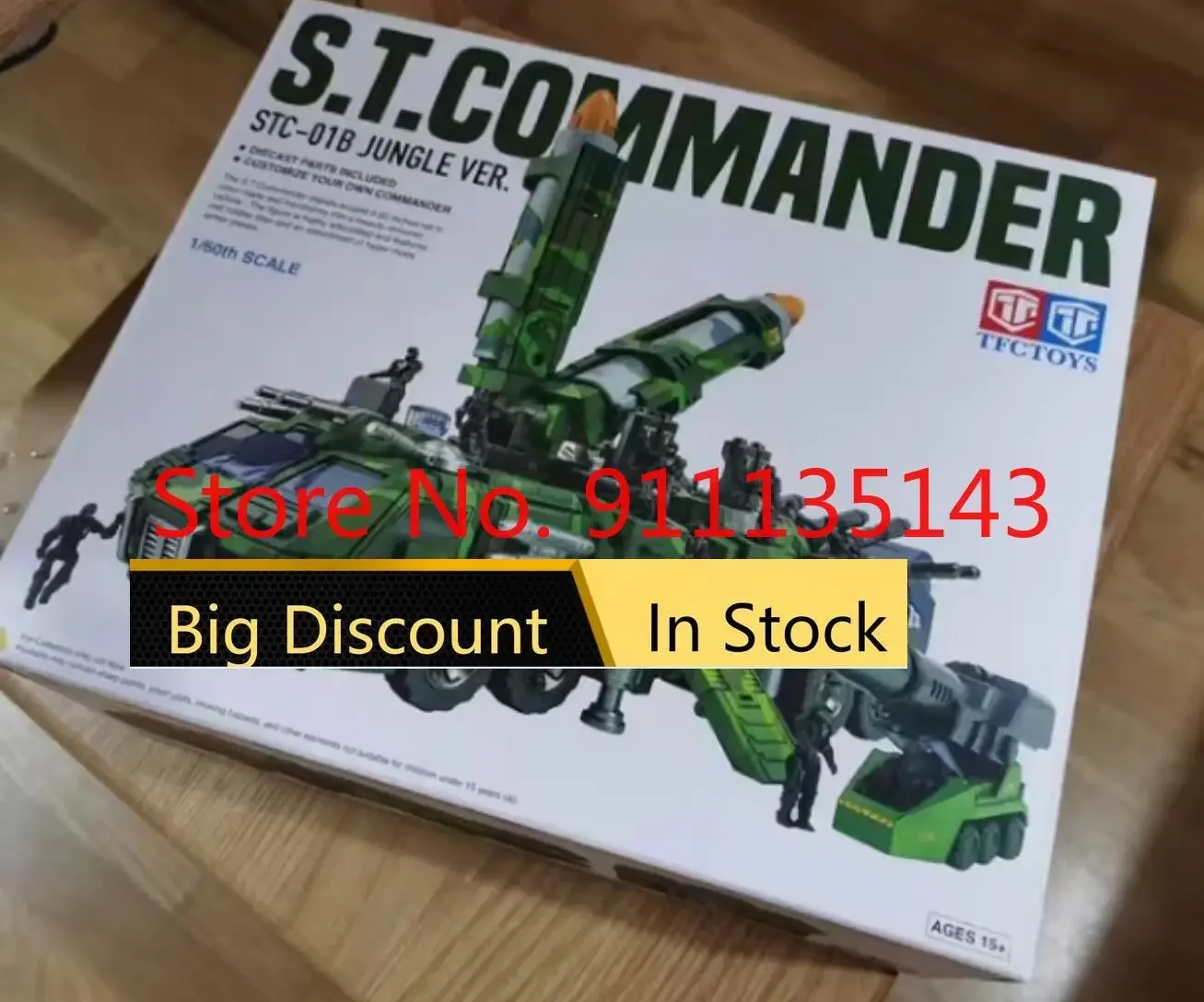 

Tfc Stc-01b Rolling Thunder In Stock