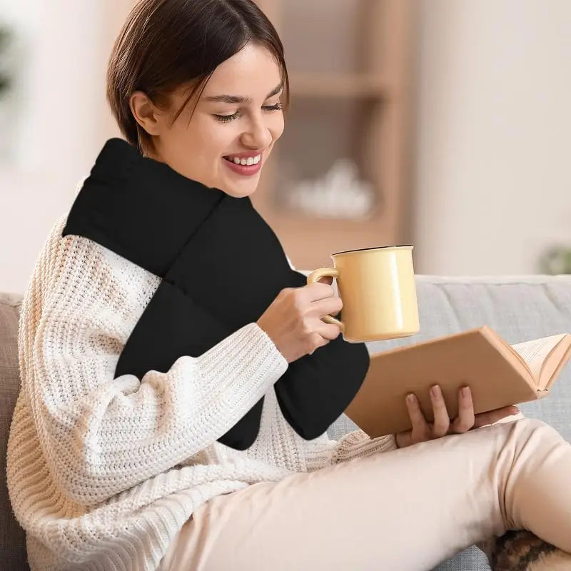 Intelligent Electric Heating Scarf Smart Neck Wrap Warmer Rechargeable Shawl Battery Operated Skiing Scarf For Women