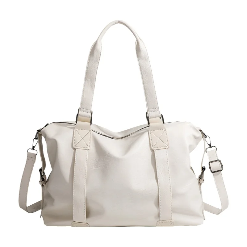 Women's Large Capacity Summer Tote Bag - Trendy Versatile PU Handheld