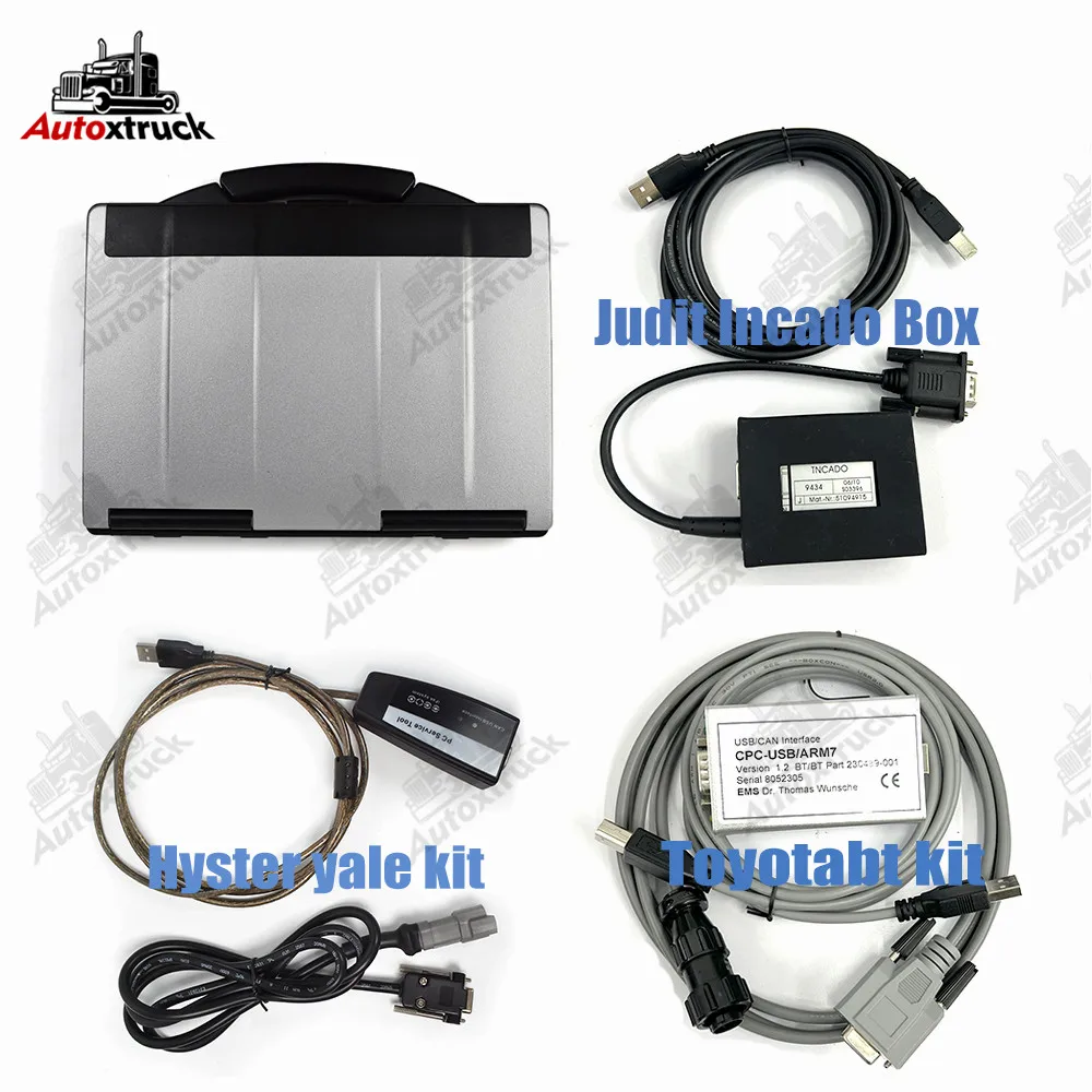 

CF53 Laptop Interface For Toyota BT hyster parts service for Yale Judit Incado Box Jungheinrich 4 Forklift Full Diagnostic tool