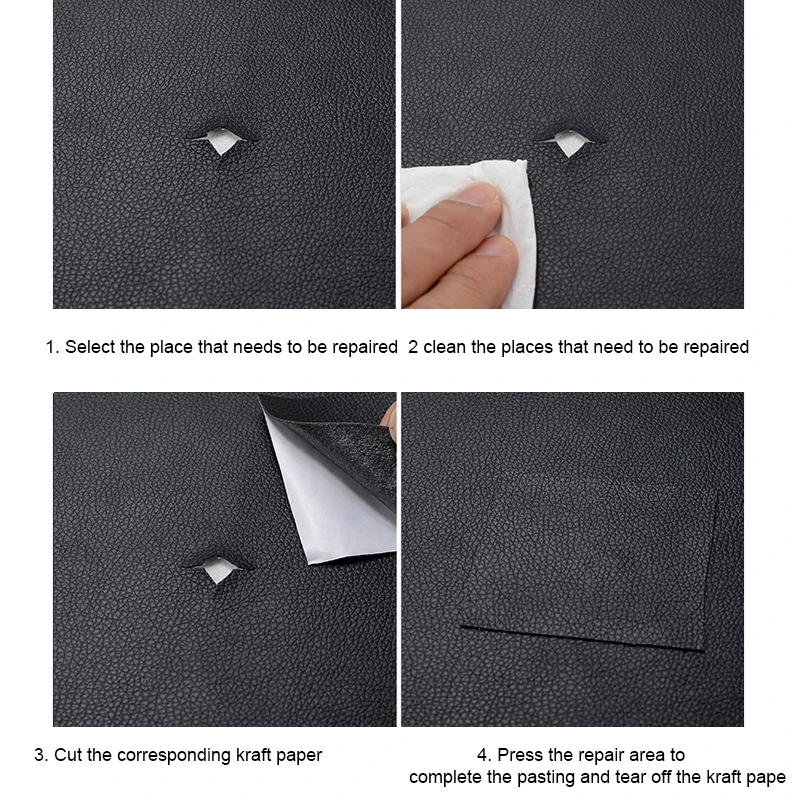 25X30 Selbstklebende Fix Patch Haushalt Sofa PU Leder Reparatur Aufkleber Subventionen Möbel Renovieren Stoff Selbst DIY Patches – Detail 9