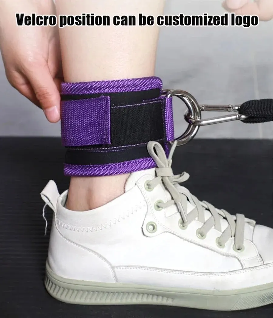 Ankle Straps Adjustable D-Ring Support 5