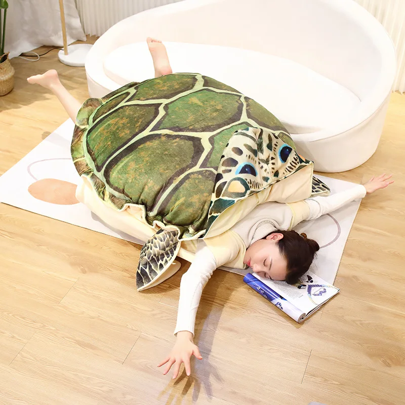 

Super big turtle shell home dressing funny creative turtle shell stuffed plush toy