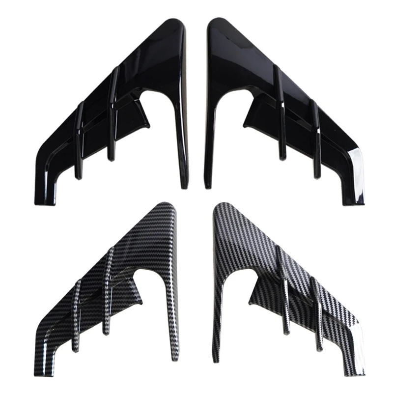 

Car Side Markers Turn Signal Camera Flanks Wing Panel Protective Decorative Spoiler Dust Covers Compatible for Model 3