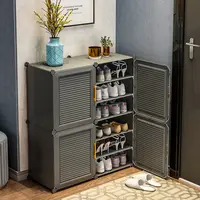 Simplicity Household High-Capacity Shoerack Hallway Cabinets For Living Room Storage Goods Shelves Corridor Shoe Rack Furniture 3