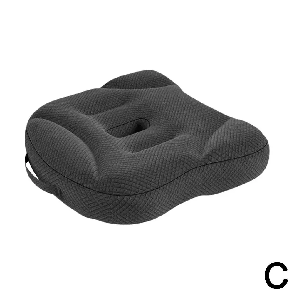Car Booster Seat Cushion with Handle Breathable Mesh Height Boost Mat Seat  Pad Lift Seat for Car Office Home 
