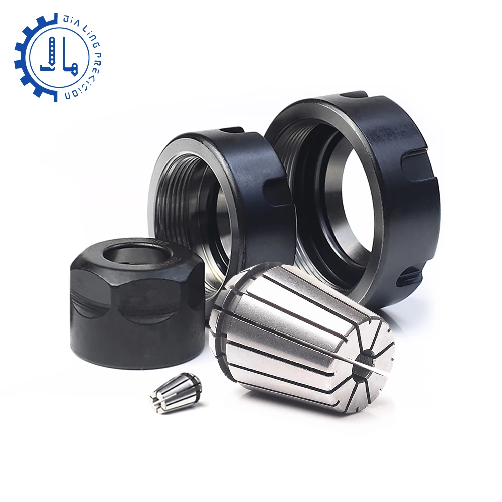Collet Nut For Clamping Cnc Milling Turning Collet Chucks JIALING ER11 ER16 ER20 ER25 ER32 ER spring collet collet chuck spring collet chuck