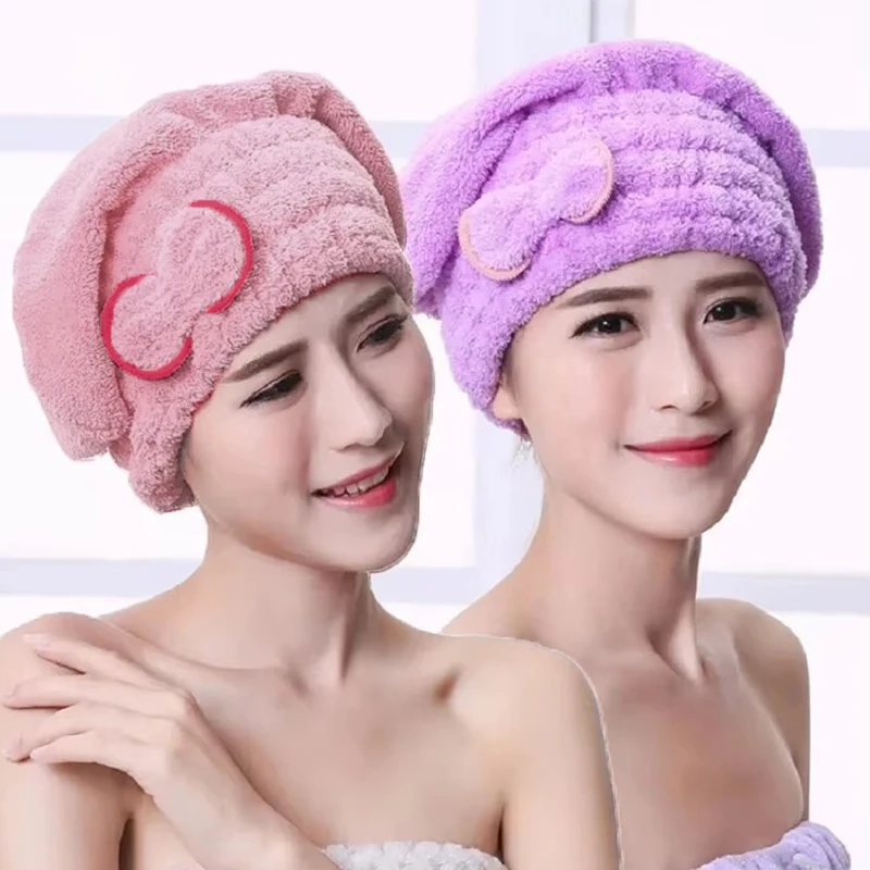 Microfibre Hair Drying Towel Wrap For Women