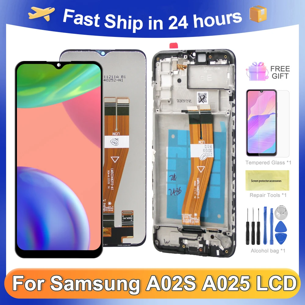 A02S 6,5 'для Samsung для Ori A025 A025F A025G A025M A025V A025A ЖК-дисплей сенсорный экран дигитайзер в сборе Замена