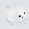 Water Sprinkler Baby Shower Bath Toy Water for Play Light Up Whale Toy Swimming Pool Toy Funny Gift for Boys Girls 6