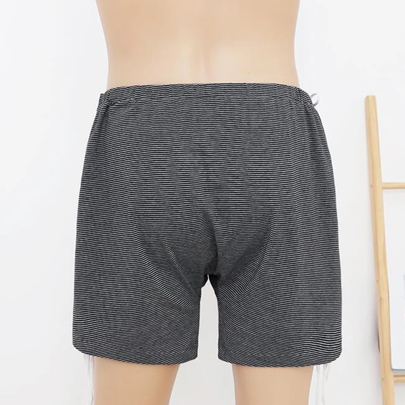 Quality Tethered Men Nursing Underpants Easy To Open and Close Suitable for Patients/elderly Daily Home Health Care
