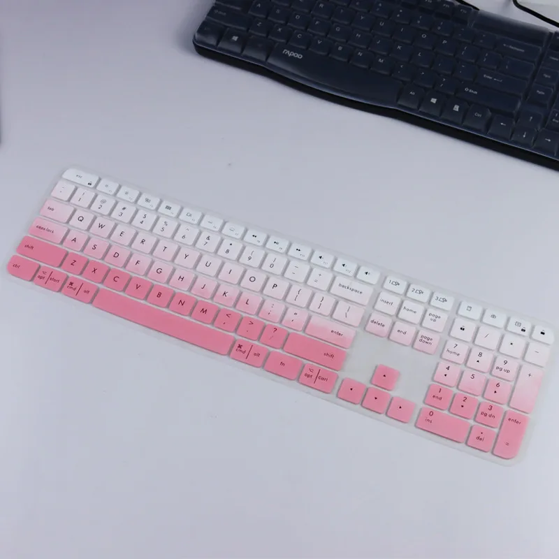 로지텍 MX 키 및 로지텍 MX 키 S용 방수 방진 실리콘 키보드 커버 보호대