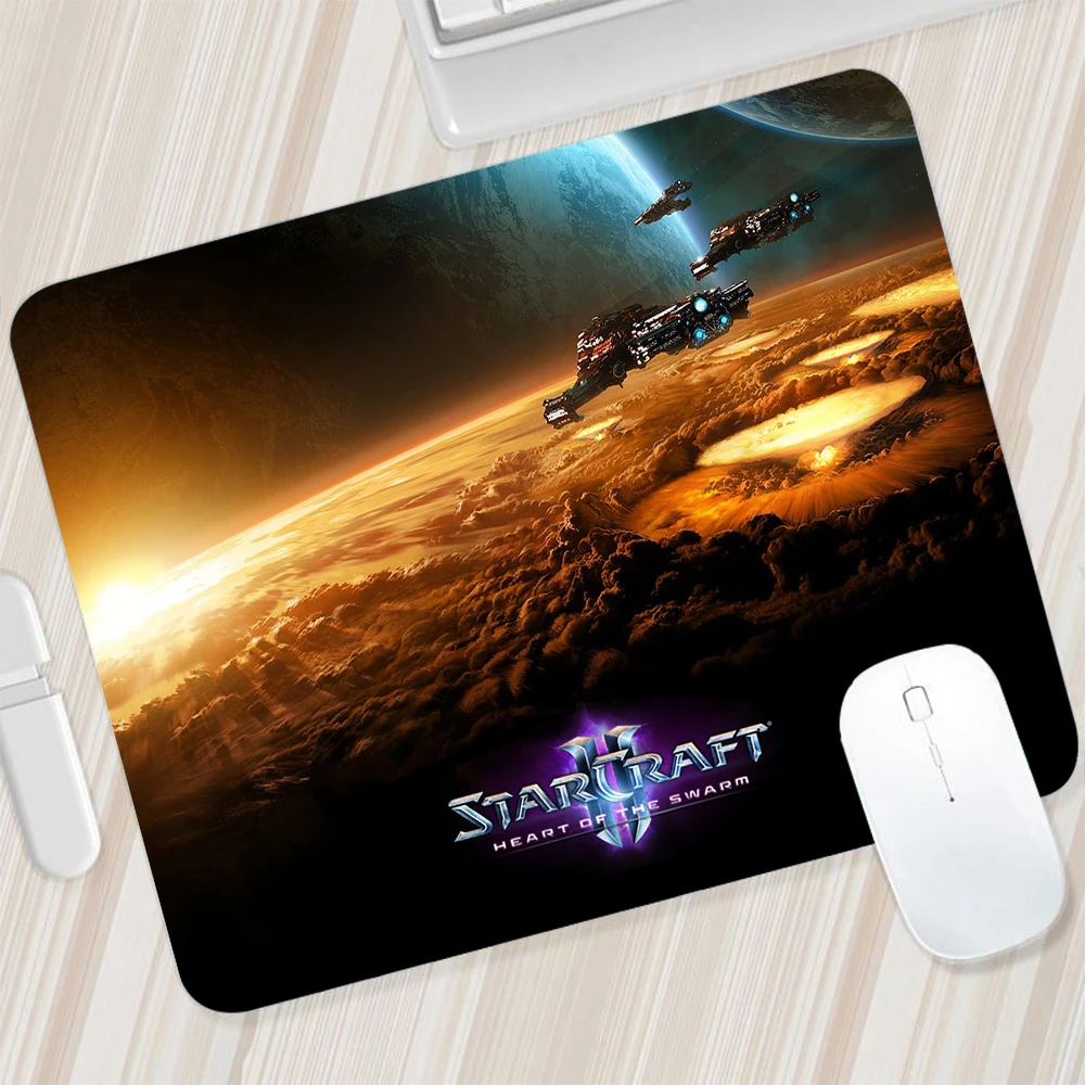 Starcraft 2 Small Mouse Pad Gaming Mousepad Pc Gamer Mouse Mat Xxl Computer Office Pad Tastiera Mat Desk Pad Laptop Mausepad